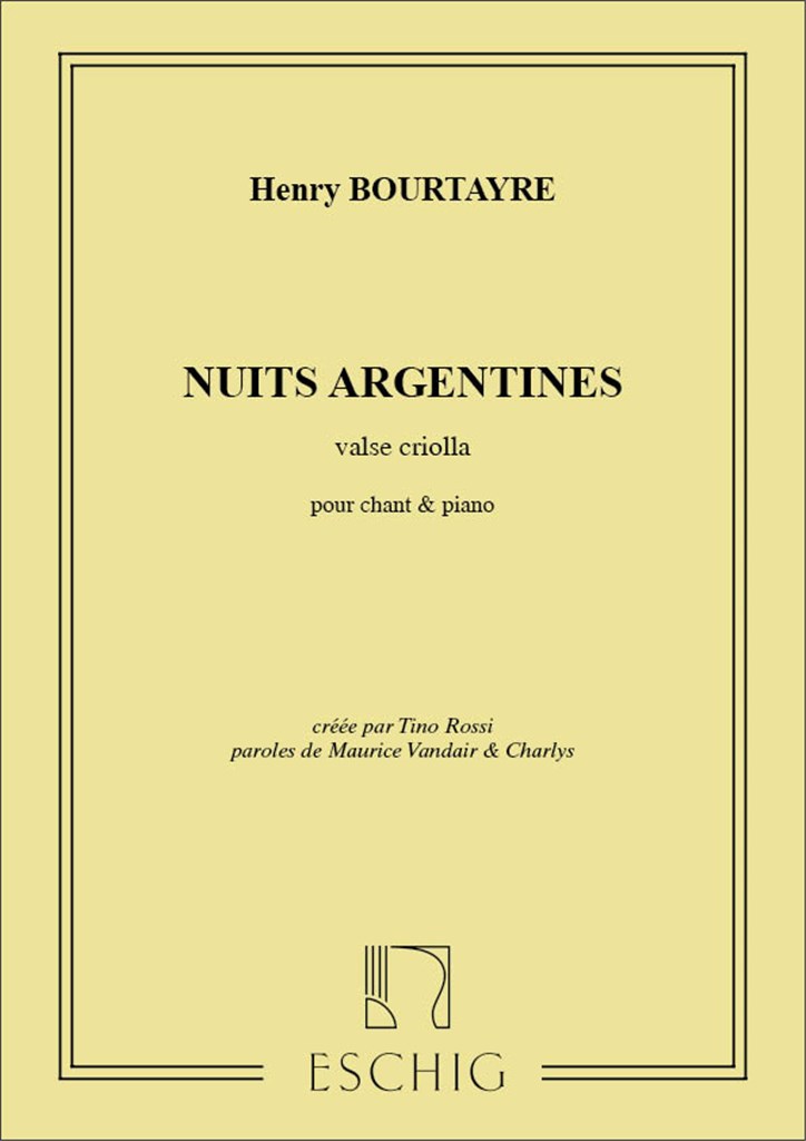 Nuit Argentine Cht Seul